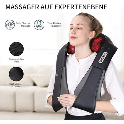 Electric Shiatsu Neck & Shoulder Massager close-up