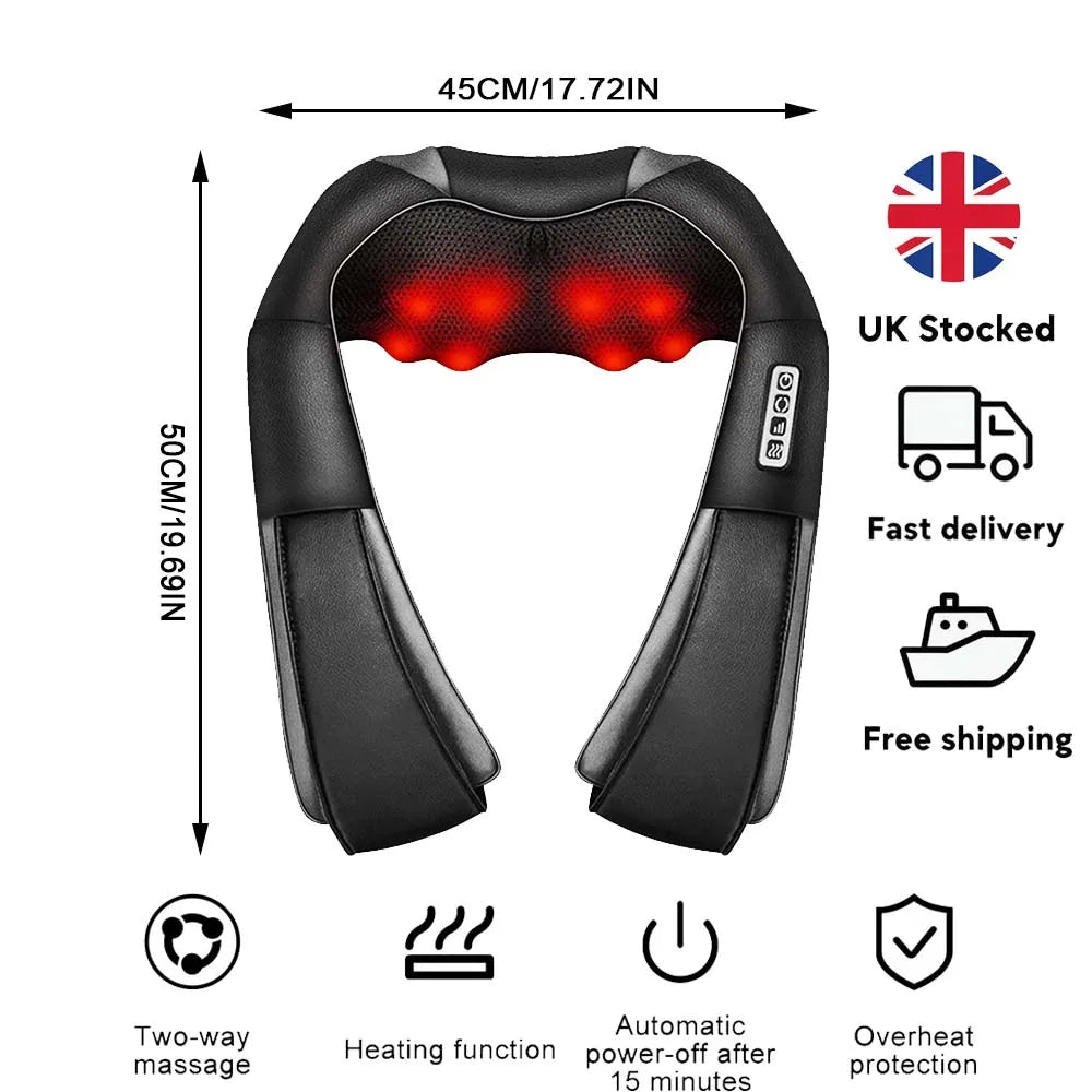 Electric Shiatsu Neck & Shoulder Massager lifestyle shot