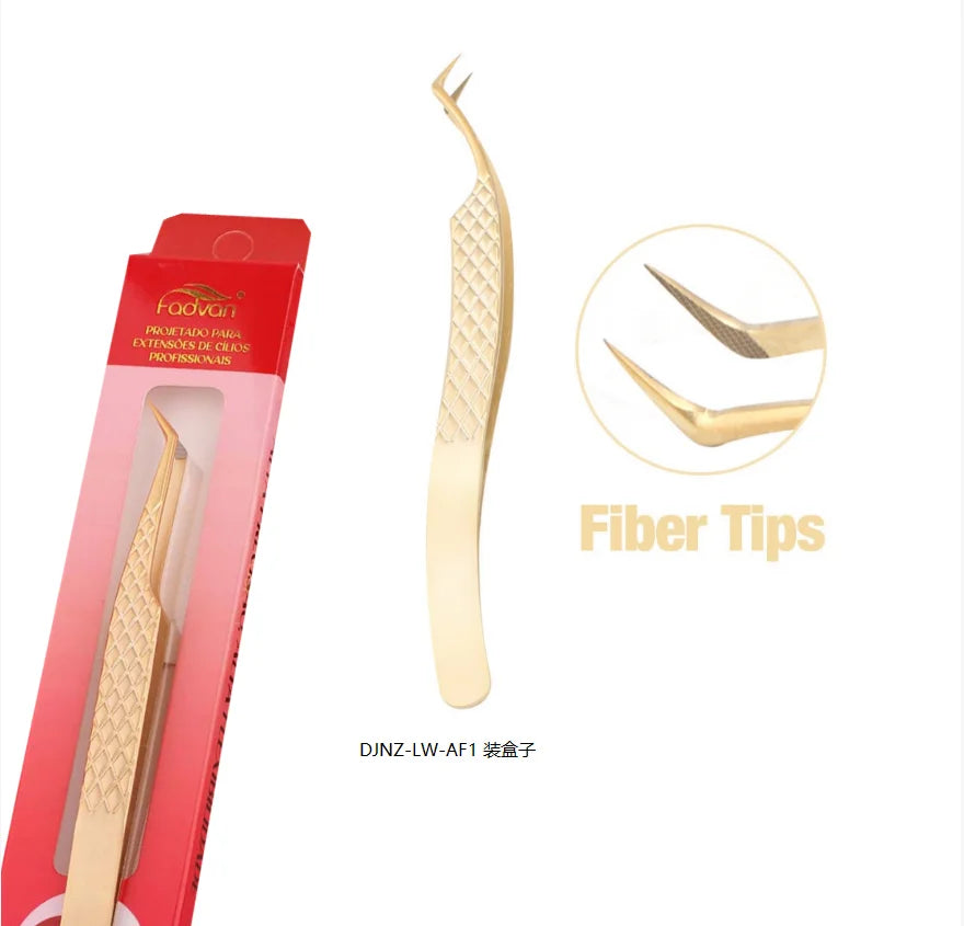 Aurelle GoldGrip Lash Tweezers