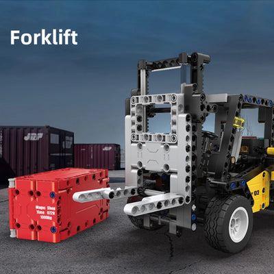 Cada 693Pcs City WheelLoader Car Heavy Mining Truck Building Blocks DIY Engineering Excavator Bricks Toy For Kids Gift