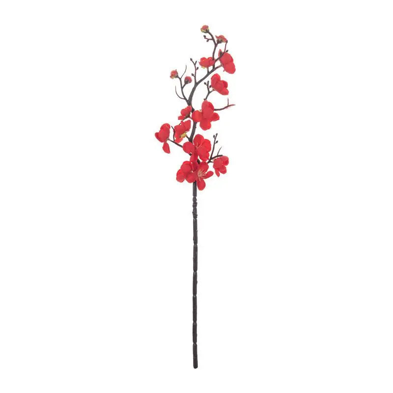 Plumelle Artificial Plum Blossom Branch texture detail