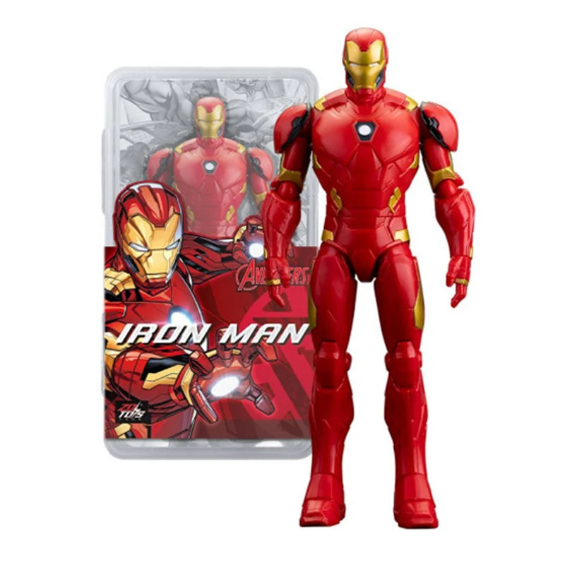 Original Avengers Legends Figure Toy Doll Spider Captain Big Miles Morales Thanos Iron Man Ghost Hulk Thor Falcon Ornament