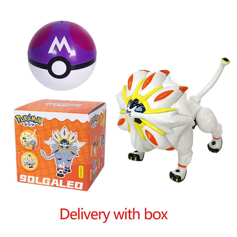 22 Styles Pokemon Action Figure Poke Ball Toy Doll Pikachu Eevee Gyarados Charizard Mew Mewtwo Elf Pocket Monster Pokeball Model