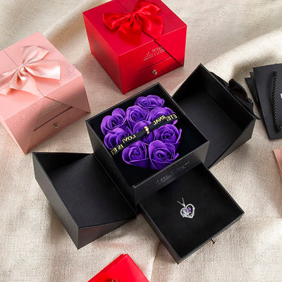 Zircon Heart Necklace - Veloria Heart