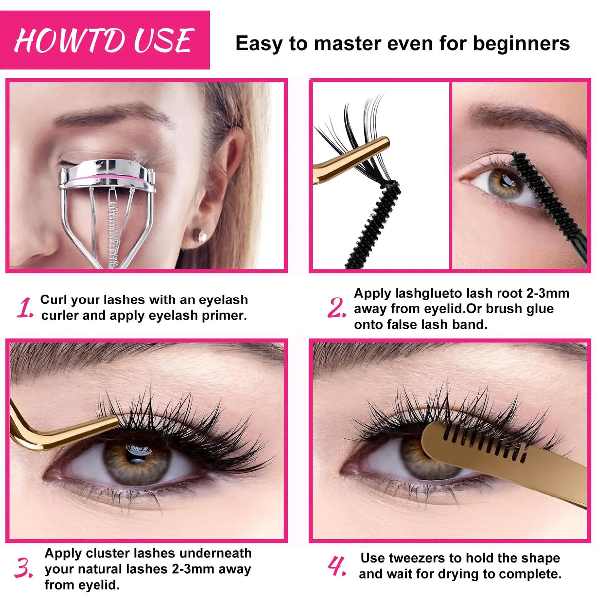 Zeloria BondSeal Lash Adhesive size reference