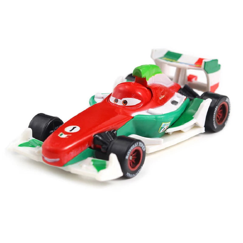 Cars 2 Mater Pixar Car 3 Lightning Mcqueen Toy Diecast Metal F1 Francesco Bernoulli Chick Hicks Guido Luigi Racer for Child Gift