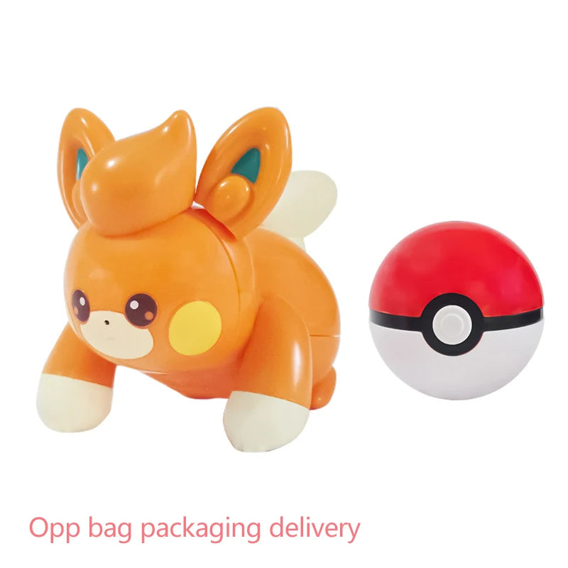 22 Styles Pokemon Action Figure Poke Ball Toy Doll Pikachu Eevee Gyarados Charizard Mew Mewtwo Elf Pocket Monster Pokeball Model
