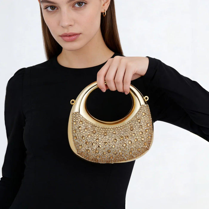 Flap Acrylic Evening Clutch
