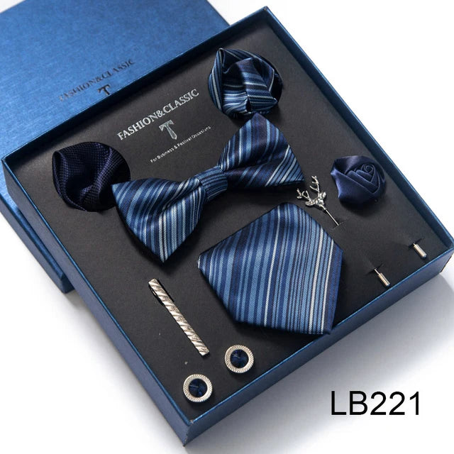 Silvane Luxe Men's Tie Set lifestyle shot