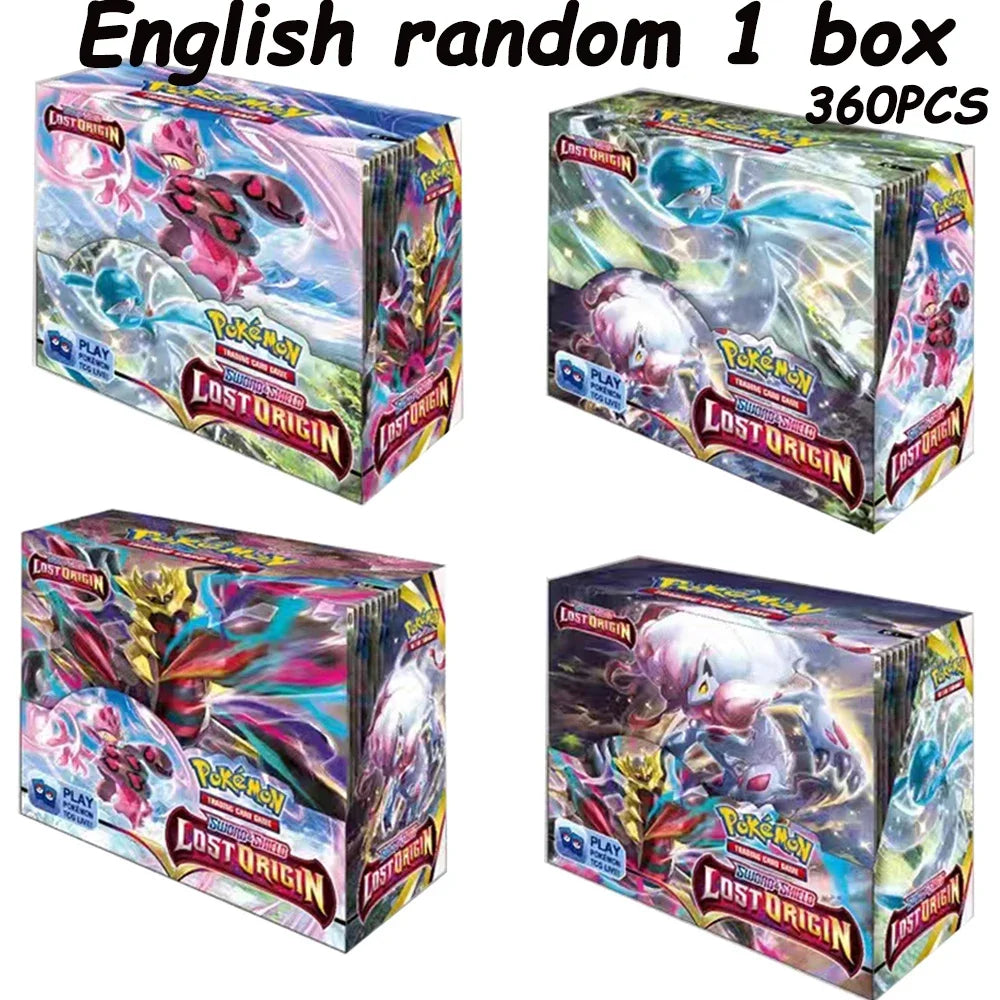 ★Newest 324Pcs Pokemon Cards Sun & Moon XY Evolutions Pokemon Booster Box Collectible Tradiner Card Game toy for children！