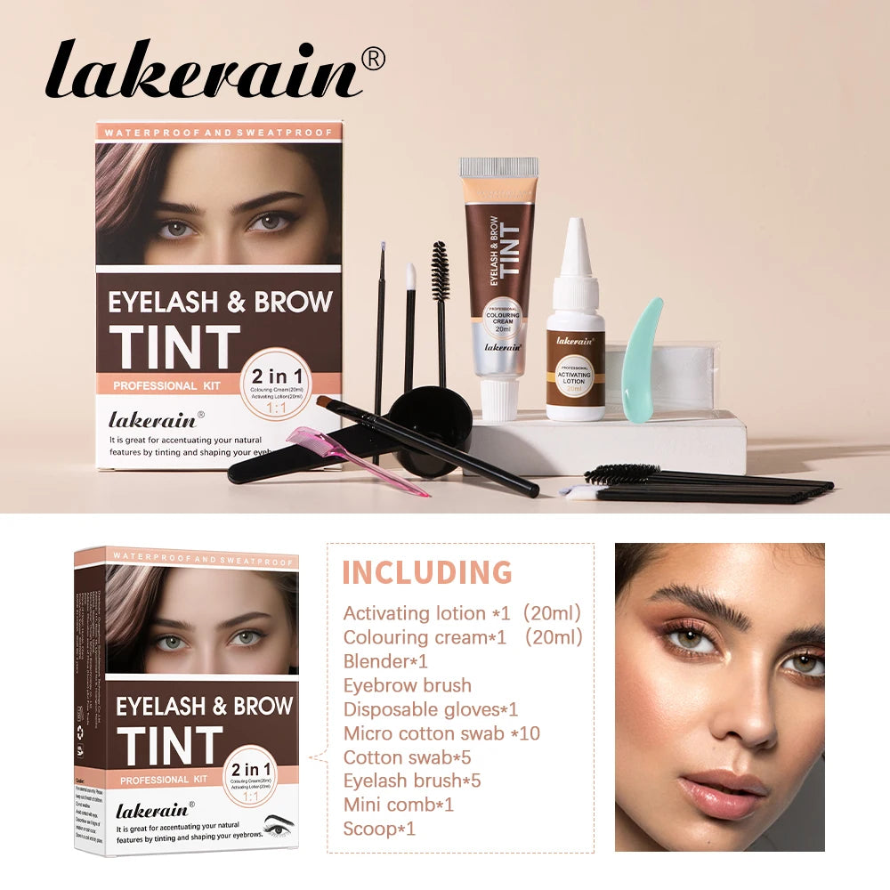 DIY Eyebrow Tint Kit - Brown shade