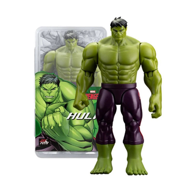 Original Avengers Legends Figure Toy Doll Spider Captain Big Miles Morales Thanos Iron Man Ghost Hulk Thor Falcon Ornament