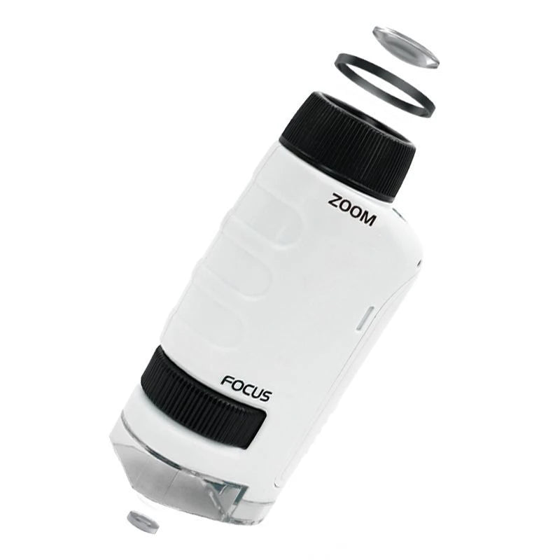 Portable Outdoor Microscope Kit in use