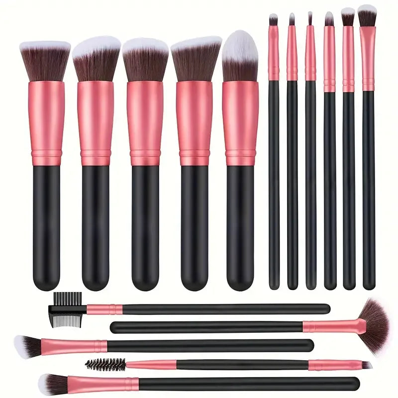 Aurevia ProBlend Makeup Brush Set bristle detail