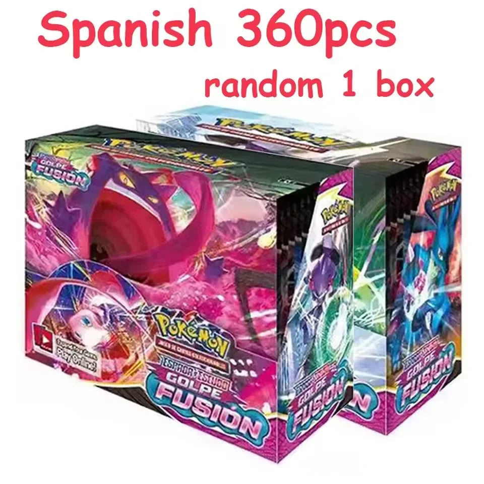 ★Newest 324Pcs Pokemon Cards Sun & Moon XY Evolutions Pokemon Booster Box Collectible Tradiner Card Game toy for children！