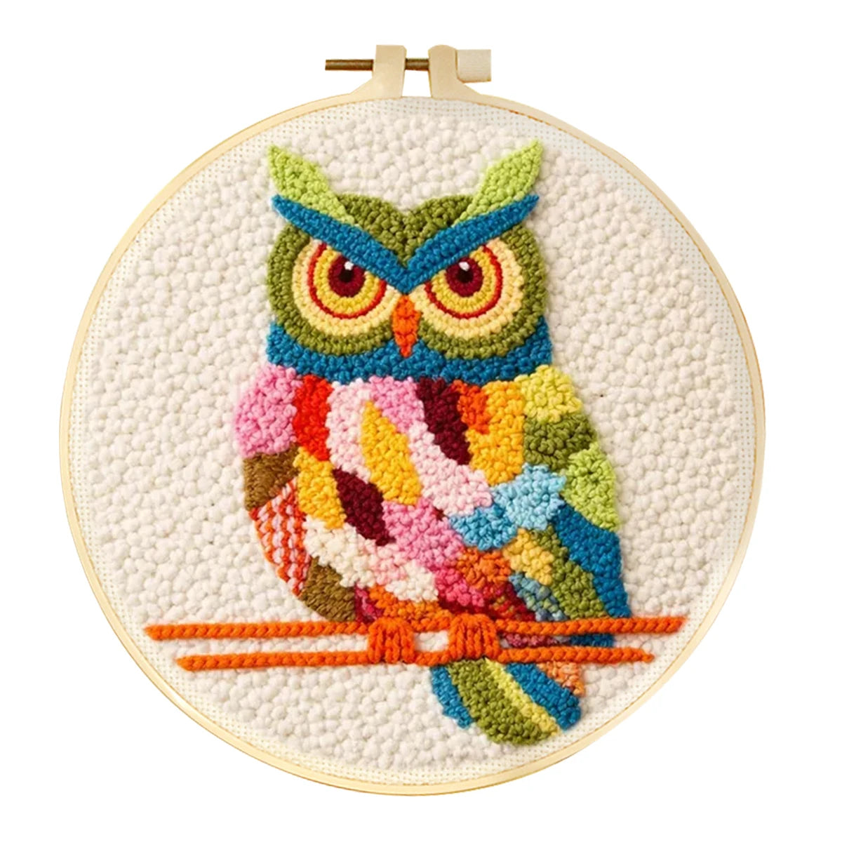 DIY Punch Needle Animal Kit full colour range