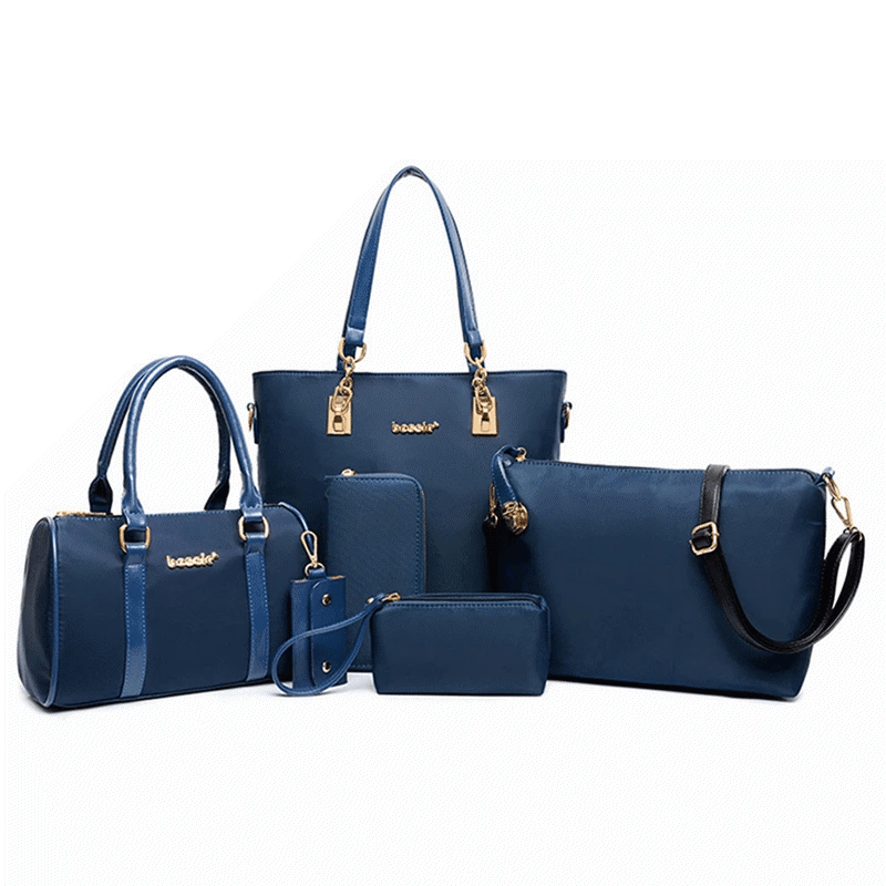6-Piece Nylon Bag Set