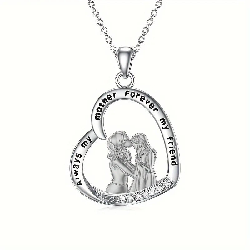 Everlina Heart Mother's Necklace - Design 1