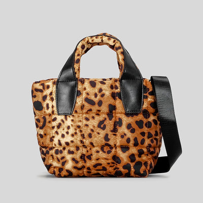 Quilted Puffer Crossbody Bag