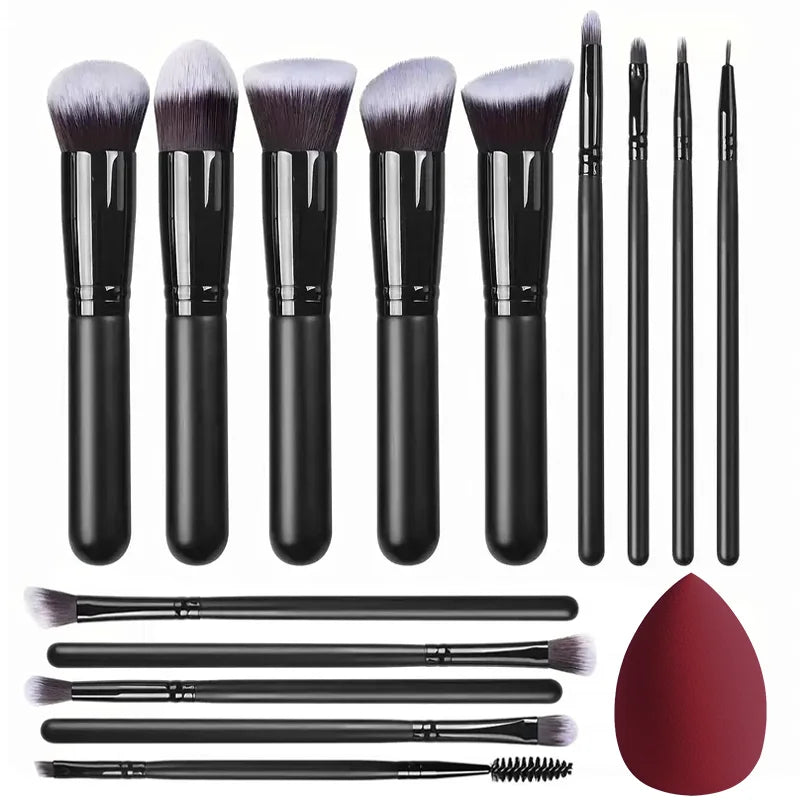 Aurevia ProBlend Makeup Brush Set final look