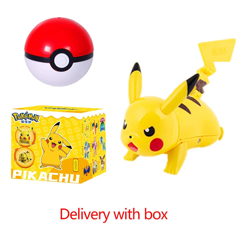 22 Styles Pokemon Action Figure Poke Ball Toy Doll Pikachu Eevee Gyarados Charizard Mew Mewtwo Elf Pocket Monster Pokeball Model