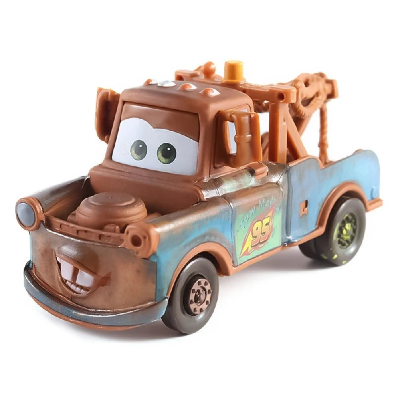 Pixar Cars 3 Model Car Toy White Police ATV Fire Engine Lightning McQueen Metal Alloy Diecast Car Model Children’s Toy Gifts
