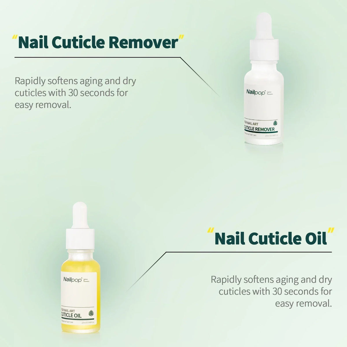 Nailpop Cuticle Care Kit cuticle remover