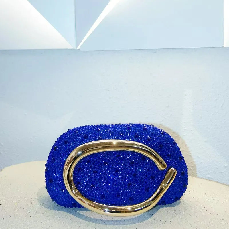 Gold Closure Box Clutch full colour range
