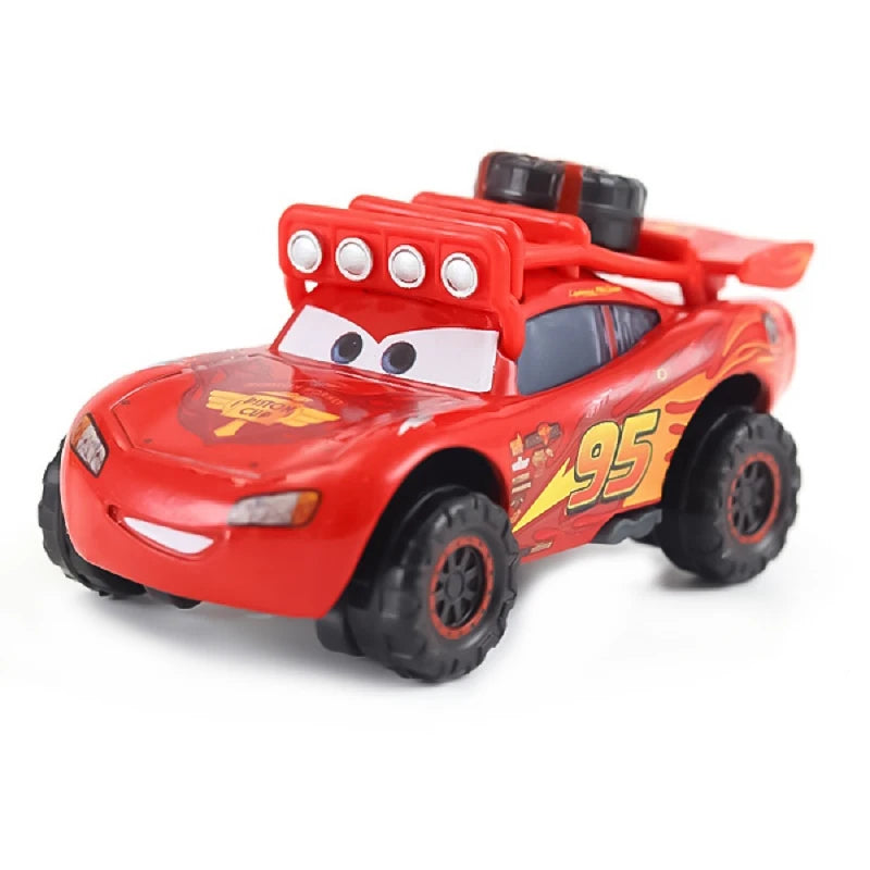 Pixar Cars 3 Model Car Toy White Police ATV Fire Engine Lightning McQueen Metal Alloy Diecast Car Model Children’s Toy Gifts