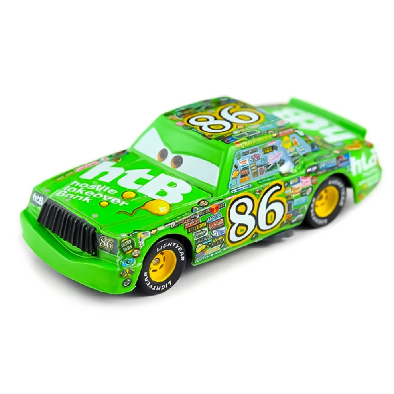 Pixar Car 3 Racing Cars 2 Metal Lightning Mcqueen Collection Mater Small Fritter Frank Lizzie Sarge Guido Luigi Damage Kids Toy
