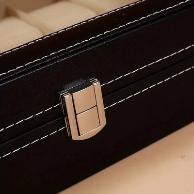 12-Slot Watch Organizer Box interior lining