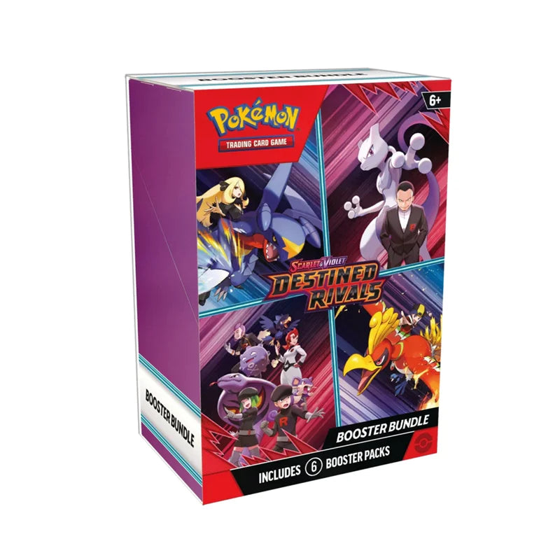Pokémon Card V10 Booster Bundle Destined Rivals Prismatic Evolutions Scarlet Violet 151 English ME01 Booster Cards Toys Gifts