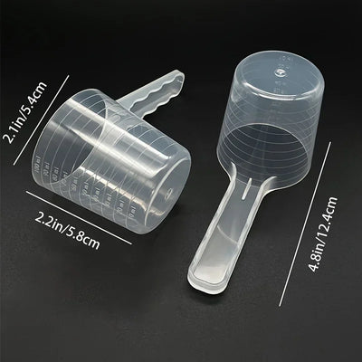 Pet Food Measuring Spoon close-up