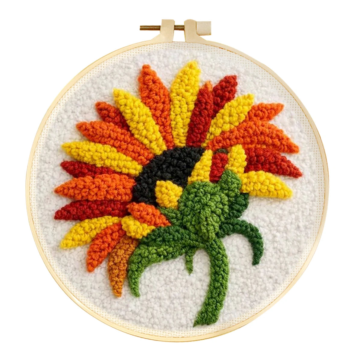 DIY Punch Needle Animal Kit - Red