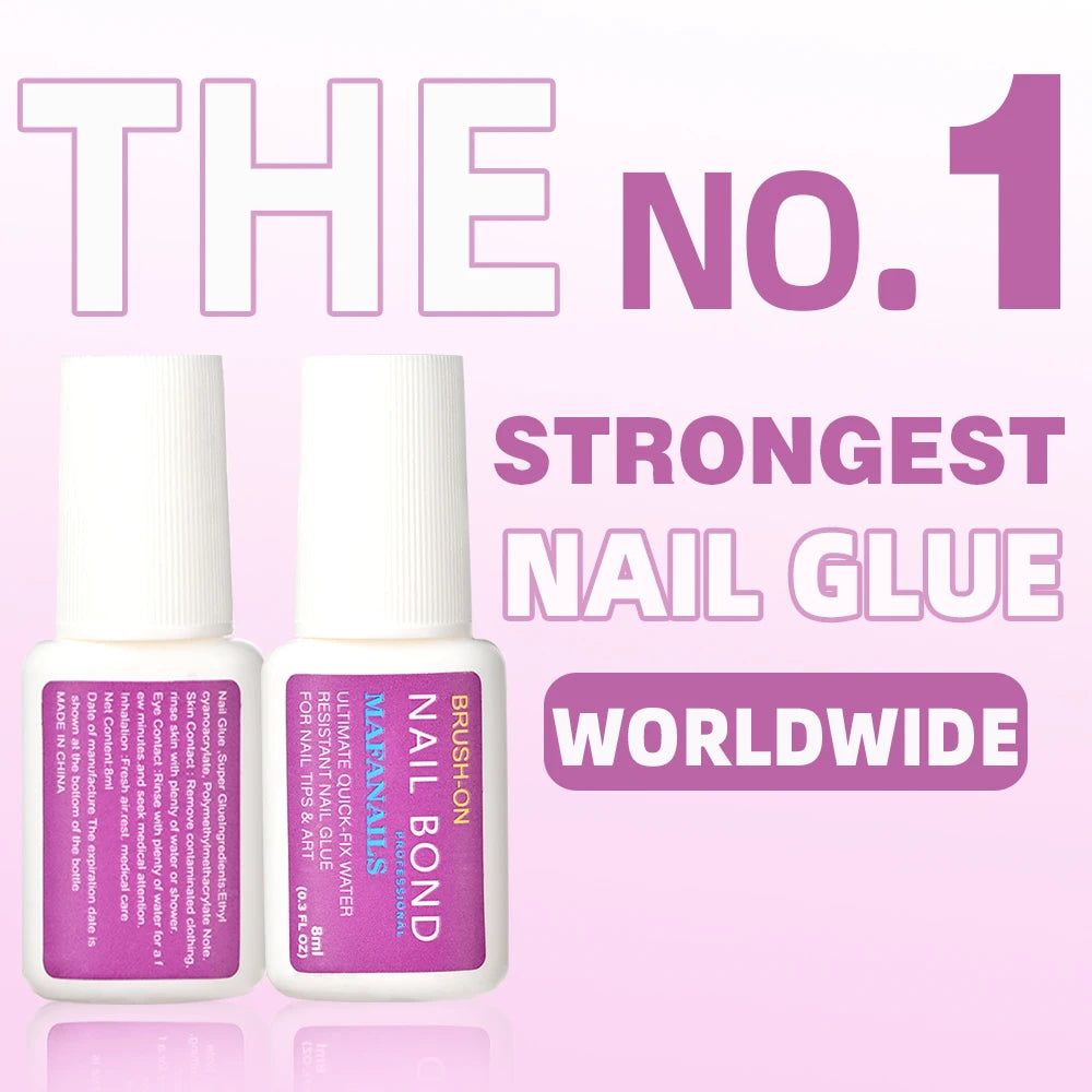 Super Strong Nail Glue - brush applicator detail