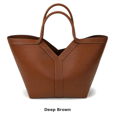 Y-Shape Tote Bag worn on shoulder