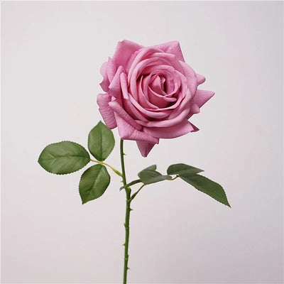 Roselle Real-Touch Rose Bouquet - Champagne