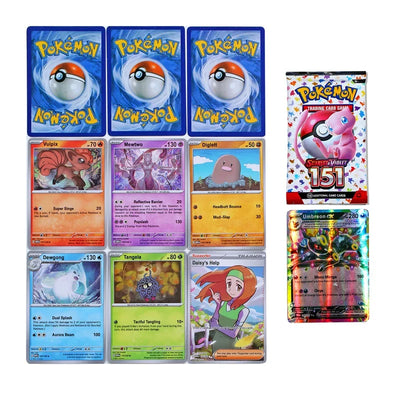 Pokémon Card V10 Booster Bundle Destined Rivals Prismatic Evolutions Scarlet Violet 151 English ME01 Booster Cards Toys Gifts