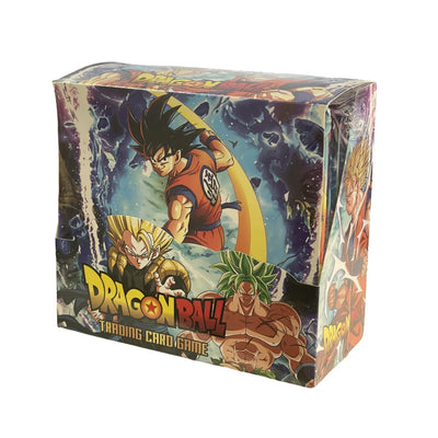 New Dragon Ball Series Card English Anime Character Peripheral Collection Flash Card Toys Children's Gift Original Box