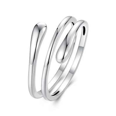 BAMOER Twist Eternity Band gift presentation