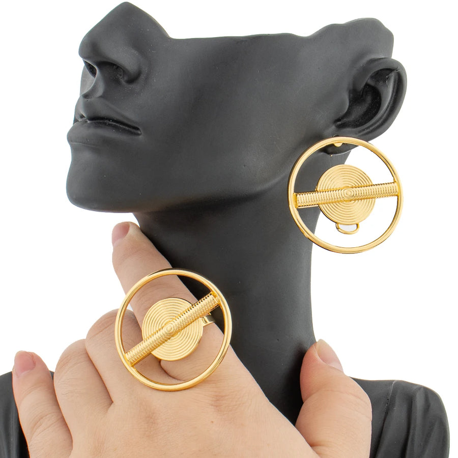 Statement Geometric Jewellery Set