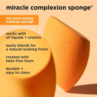 Real Techniques Everyday Essentials 5-Piece Brush & Sponge Set - setting brush