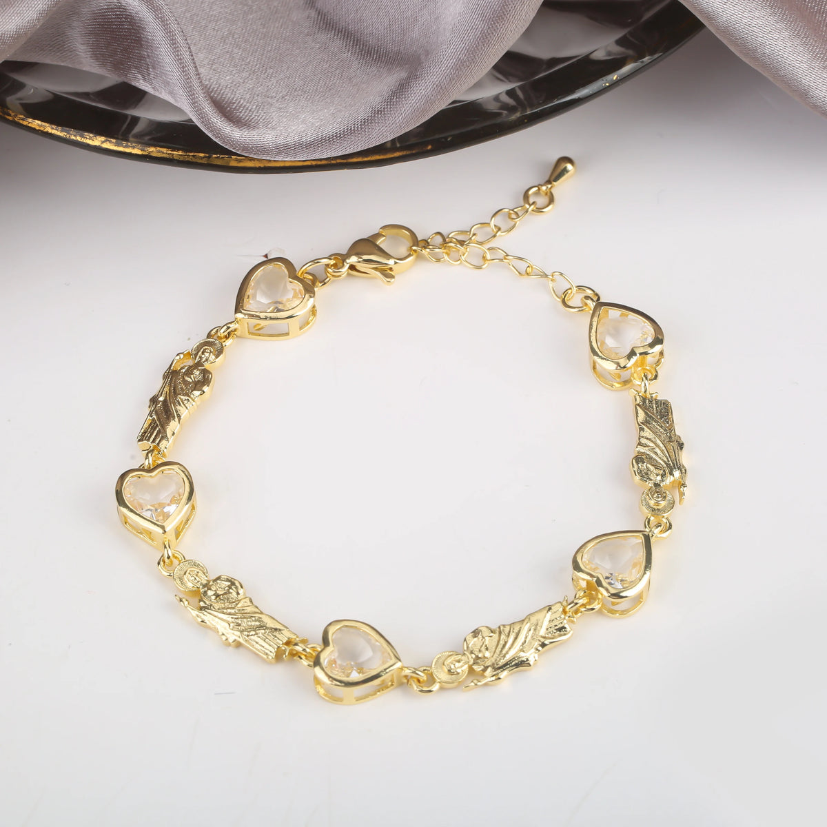 Rosette Virgin Mary Bracelet - Marivelle