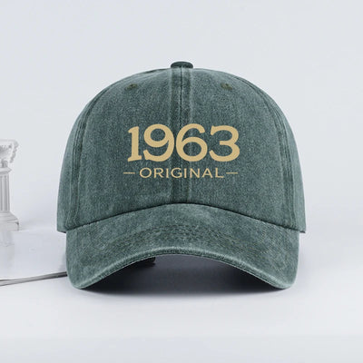 Heritage 1963 Vintage Style Baseball Cap - Mocha