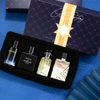 Veloura Élégance Men's Fragrance Set full collection