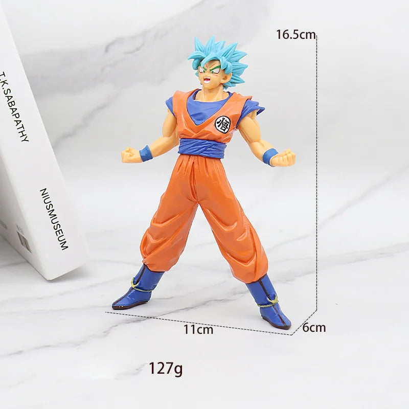 Dragon Ball Z Super Saiyan Anime Figurine Model Gillen Rose Goku Broly Vegeta Ultra Instinct DBZ Action Figures Collection Toy