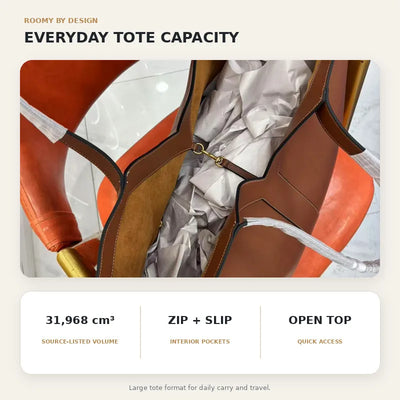 Y-Shape Tote Bag interior view