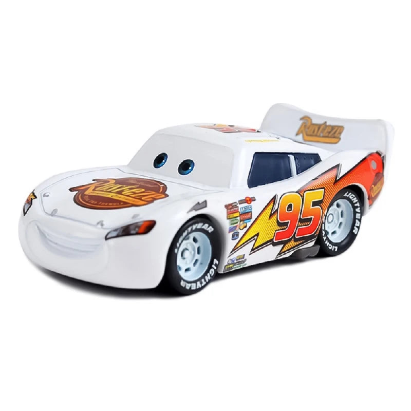 Pixar Cars 20 # Red Storm Car Lightning Mcqueen The Kings Chick Mater Mack Uncle All Disney Cartoon Figures Model Toys Vehicles