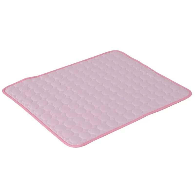 Pet Cooling Mat with dog