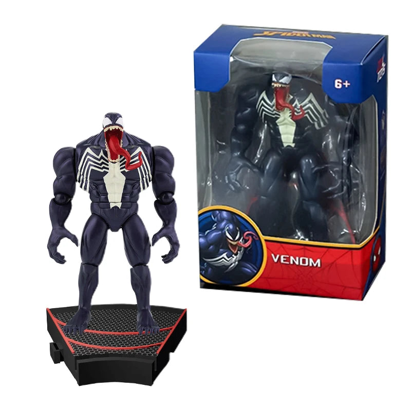 ZDTDS 10CM Avengers Figure Rival Rhino Thanos Ghost Man Scarlet Venom Octopus Iron Spider Captain Hulk Legends Toy Doll Figurine